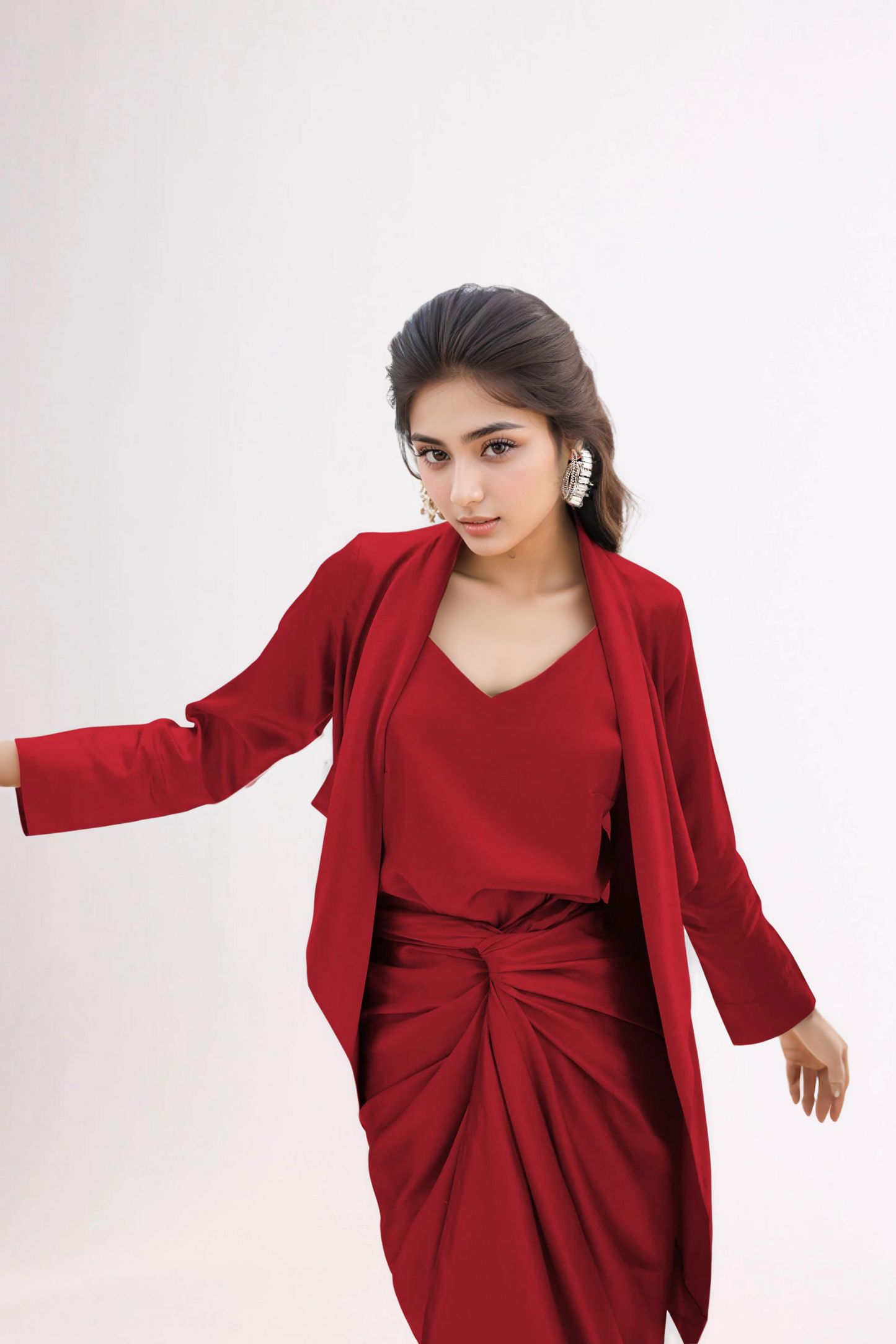 Rouge jacket Set
