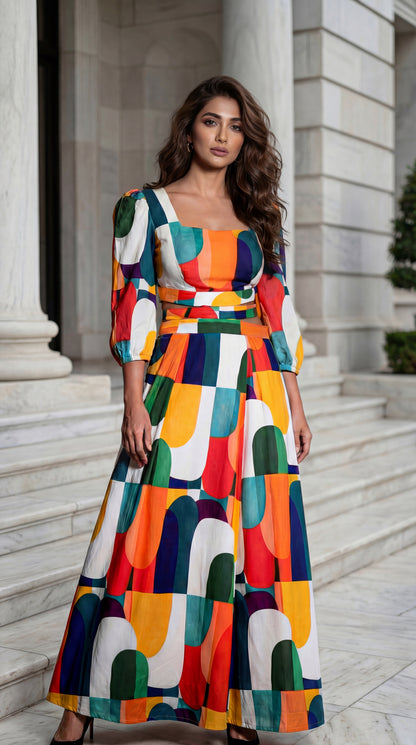 Sunny Spectrum Dress