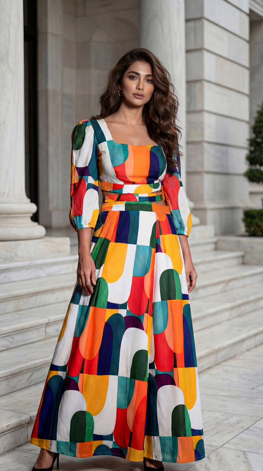 Sunny Spectrum Dress