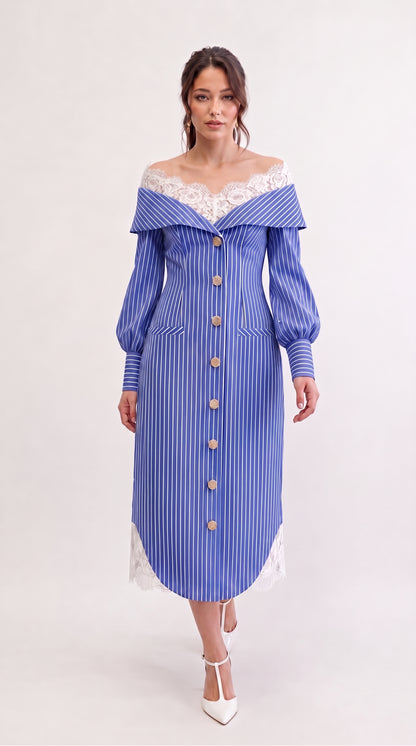 Riviera Stripe Dress