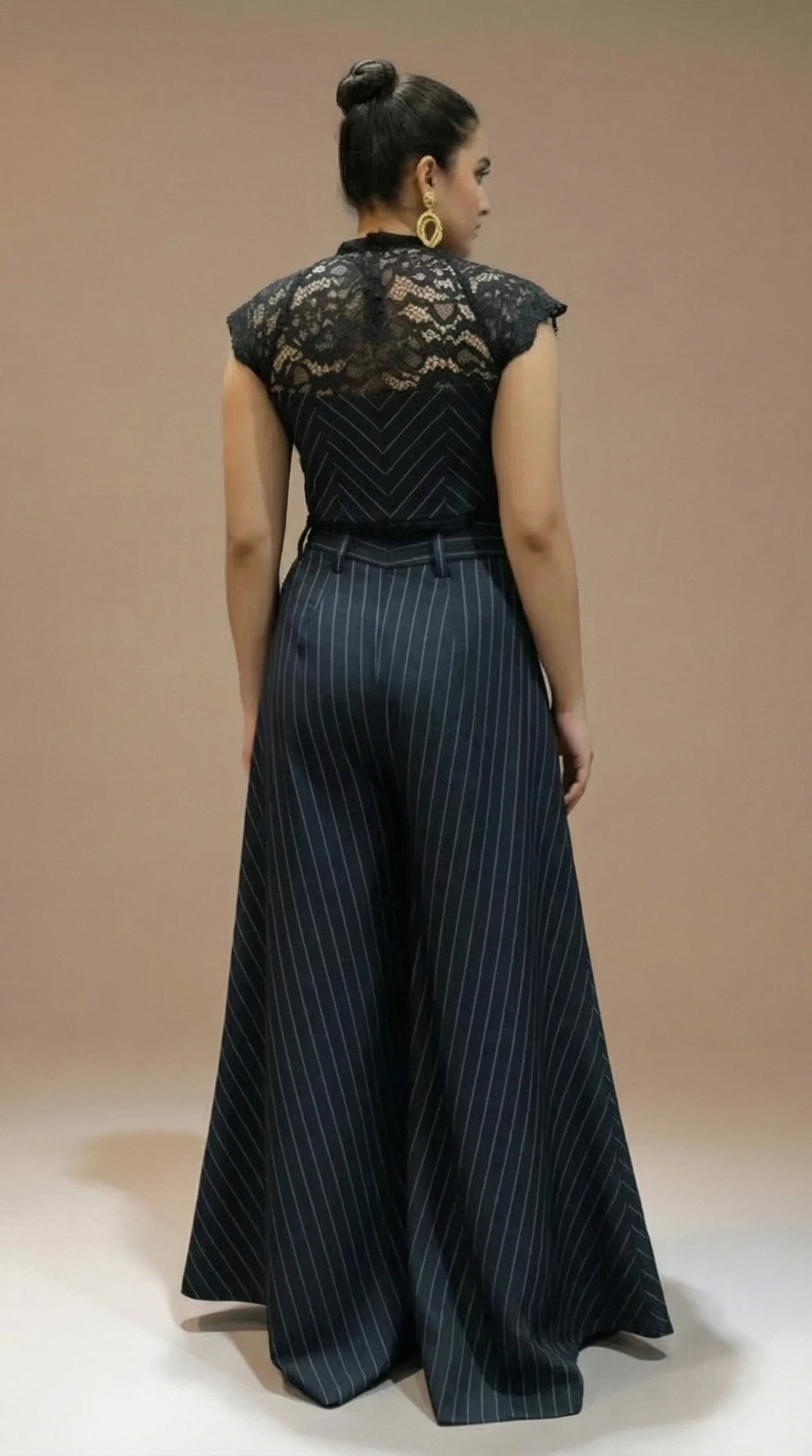 Pinstripe Lace Co-ord Set