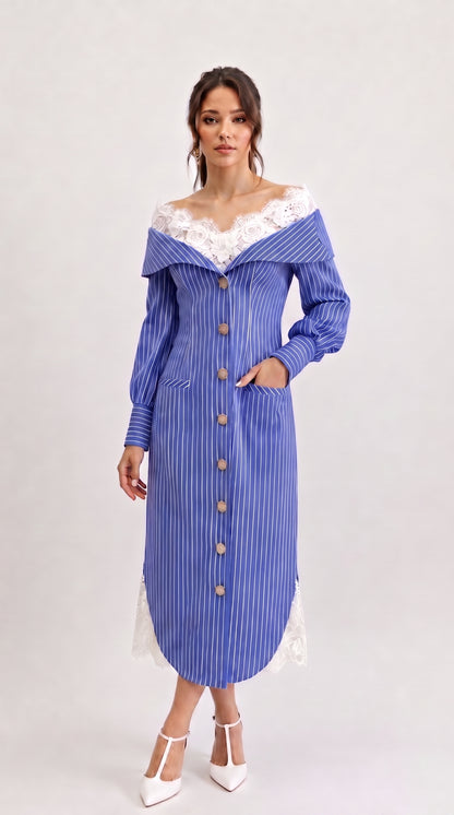 Riviera Stripe Dress