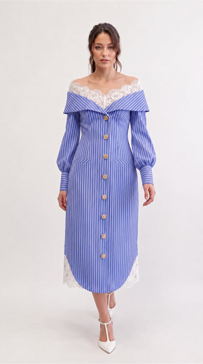Riviera Stripe Dress