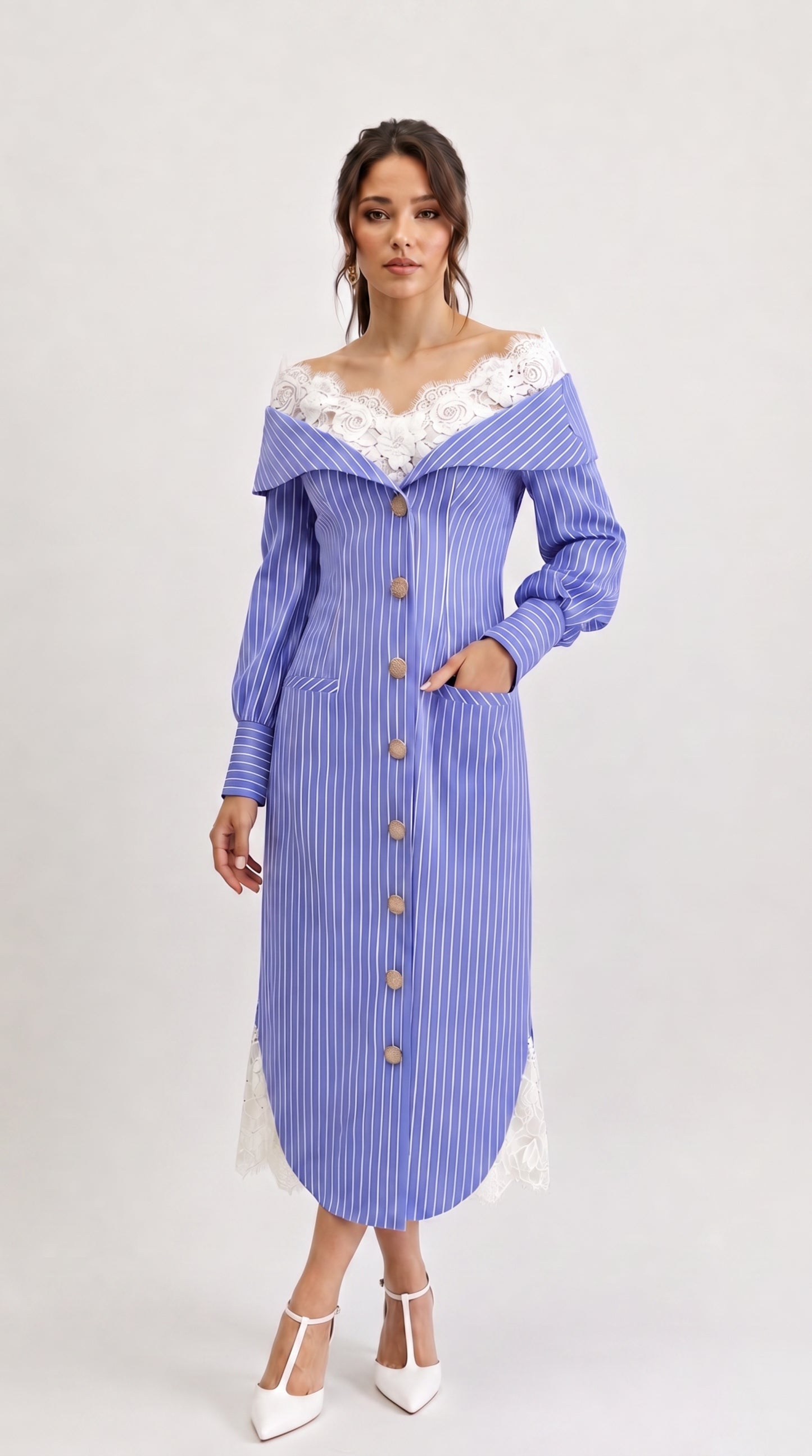 Riviera Stripe Dress