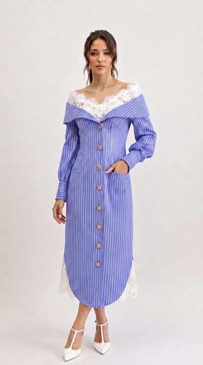 Riviera Stripe Dress